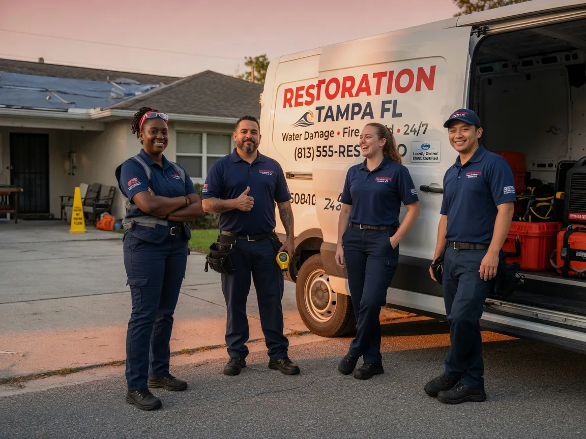 Water Damage Restoration company in Hempstead, TX